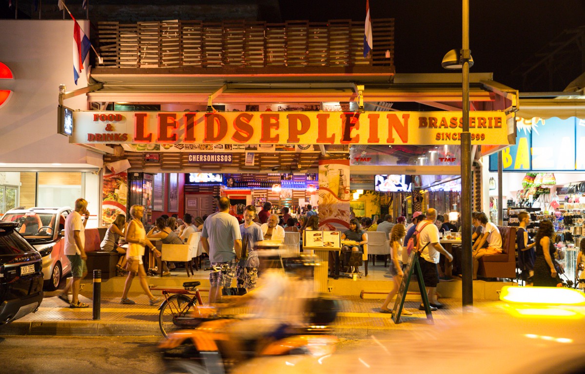 Leidseplein in Chersonissos :)